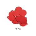 thumbnail image 3 of Round Laser Engraving Blanks Tags, Stamping Blank Tag Dog ID Tag, Red Blank Tag for Pet, Craft Tag 10pcs, 3 of 6