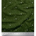 thumbnail image 1 of Soimoi Crepe Silk Fabric Moon & Star Shirting Print Fabric by The Yard 42 Inch Wide, 1 of 1