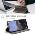 thumbnail image 4 of Wallet Case for Samsung Galaxy S23 5G,Magnetic Protect PU Leather Flip Case with Card Holders RFID Blocking Kickstand Shockproof Protection Case for Samsung Galaxy S23 5G 2023 (Coffee), 4 of 18