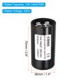thumbnail image 2 of Uxcell 124-149uF/Mfd 250VAC 50/60Hz Motor Start Capacitor CD60 Run Capacitor 2 Pack, 2 of 5