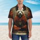 thumbnail image 2 of Fotbe Jungle Meditating Panda Camisa Hawaiana para Hombre Unisex – Camisa Casual de Verano con Botones de Manga Corta de Algodón y Lino,XX-Large, 2 of 7