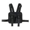 Bolsa de chaleco táctico para el pecho, paquete de pecho funcional de tela Oxford unisex (negro) Likrtyny Para estrenar