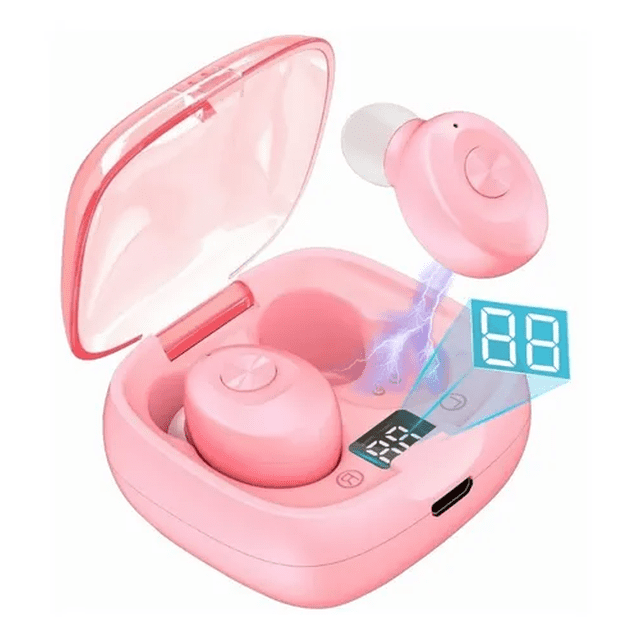 Audífonos Inalámbricos Malubero Bluetooth Rosa Malu1010