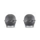 thumbnail image 1 of Monstrate Microphone Mesh Head Portable Detachable Reusable Accessories Part Mic Concert Heads Glossy Universal Component Washable Plata 2piezas, 1 of 6