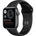 thumbnail image 1 of Apple Watch Nike SE (1.ª Generación) GPS, Caja de Aluminio en Gris Espacial de 40 Mm y Correa Deportiva Nike Antracita/negra - Normal, 1 of 1