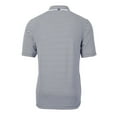 thumbnail image 3 of Men's Cutter & Buck Navy FIU Panthers Big & Tall Team Logo Virtue Eco Pique Stripe Recycled Polo, 3 of 3