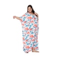 thumbnail image 4 of Women Plus Size Long Kaftans Rayon Maxi Kimono Ladies Printed Caftans Cover Up, 4 of 7