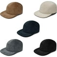 thumbnail image 7 of YooGuoGuo Corduroy 5 Panel Baseball Cap Flat Bill Hats for Men Classic Low Profile Dad Hats Trucker Hat Urban Street Hip Hop Cap, 7 of 7
