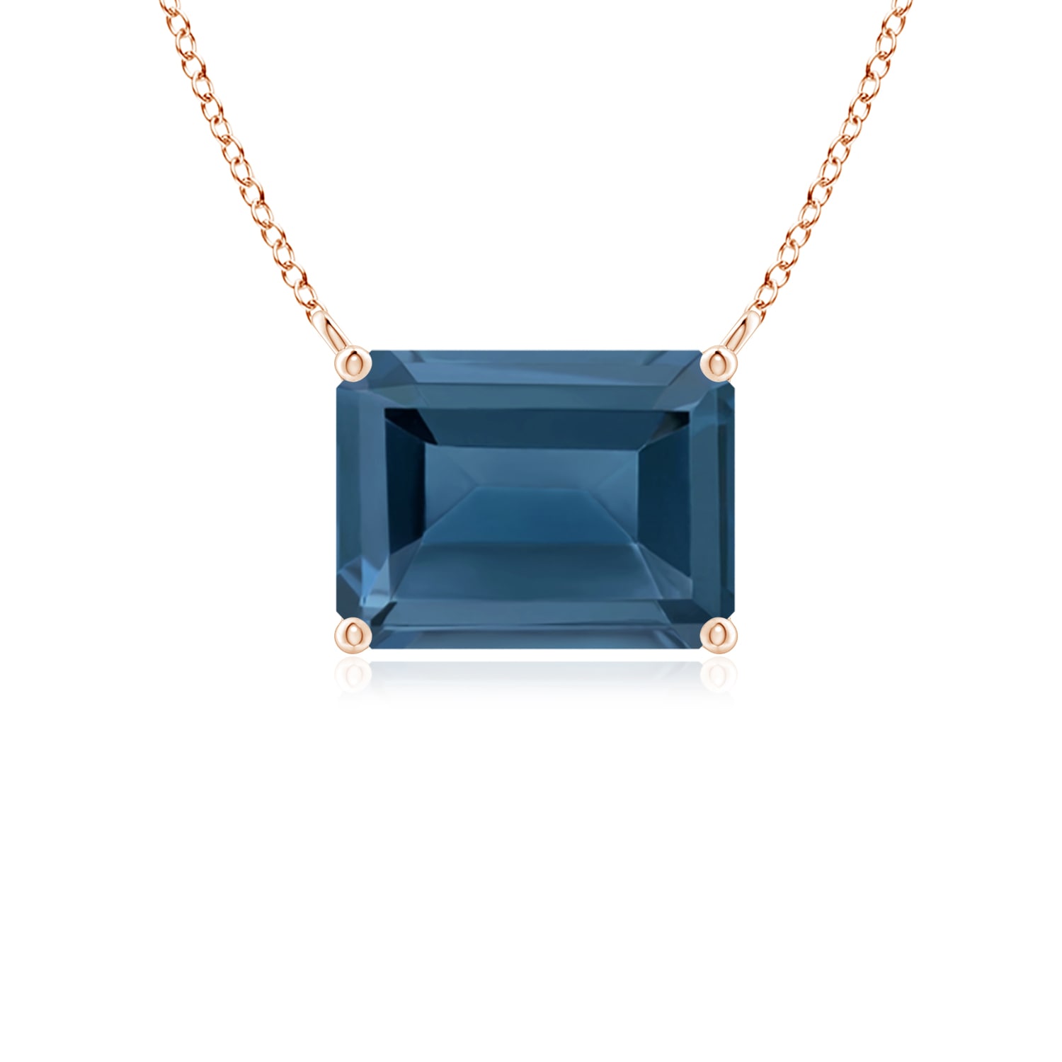 1.95 ct. London Blue Topaz Pendant 