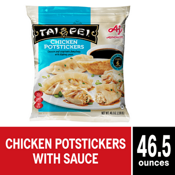 Tai Pei Chicken Potstickers Frozen Asian Appetizers 46.5 oz