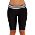 thumbnail image 2 of Womens Long Boardshort Swim Bottom and Zip Front Long Sleeve Rash Guard Surfing Swimsui Bundle, 2 of 8
