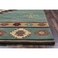 thumbnail image 2 of Alora Decor Ryder 3' x 5' Tribal Gray Blue/Rust/Burgundy/Tan/Khaki Area Rug, 2 of 5
