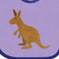 thumbnail image 4 of Inktastic Kangaroo Cute Boys or Girls Baby Bib, 4 of 4