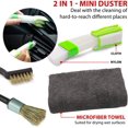 thumbnail image 4 of Master Detailing Brush Set - 5 Different Sizes - Free Microfiber Towel - Premium Natural Boar Hair - Handle -, 4 of 5