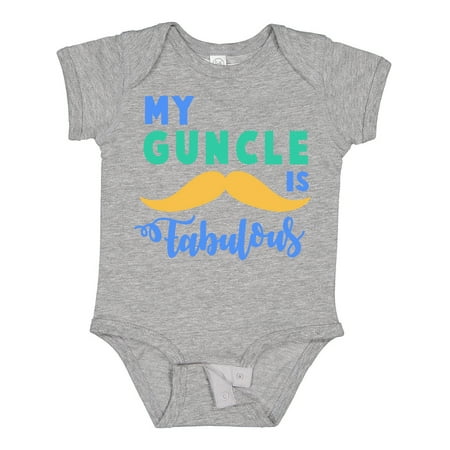 

Inktastic My Guncle is Fabulous Gift Baby Boy or Baby Girl Bodysuit