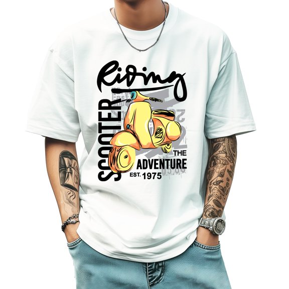 Men's Short Sleeve Graphic T shirt Collection Summer New Trend Sports Shirt Select