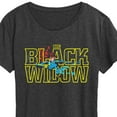 thumbnail image 3 of Marvel - Black Widow Type - Women's Short Sleeve Graphic T-Shirt, 3 of 5