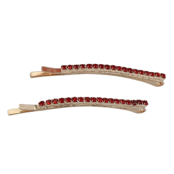 Jumpingount 1 par de pinzas para el cabello, accesorios de estilo para mujer, accesorios de joyería con Clip lateral para manualidades DIY, tocado de Accesorio para el cabello modelo 2 Jumpingount AP009900-02