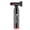 Black, variant on NFTIGB Aluminum Alloy Portable Bicycle CO2 Pump Tire Inflator for Road and Mountain Bikes (4.7 inches / 120 mm), Lightweight Fast Inflation with Control Knob and Pressure Gauge, Red Edition