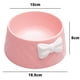 thumbnail image 2 of Cuenco para mascotas, pajarita, cuenco Adorable decorativo para perros y gatos, 2 of 7