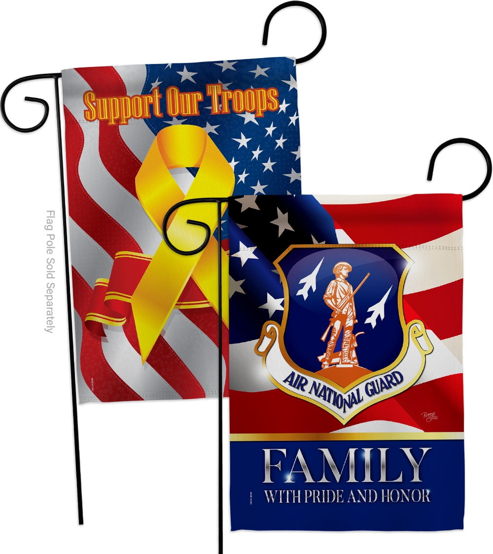 US Navy Family Honor Burlap Garden Flag Armed Forces Gift Yard House Banner 