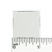 National Artcraft 1 Square Glass Mirror Mosaic Tiles for Crafts, Home Dcor, Lace and DIY Projects - (50/Box)