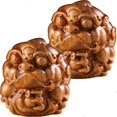 thumbnail image 4 of Wooden Animal Keychain Pendants Craft DIY Ancient Charm for Handicraft Projects Lightweight Accessories for Bags Sandalwood Decor, 4 of 4