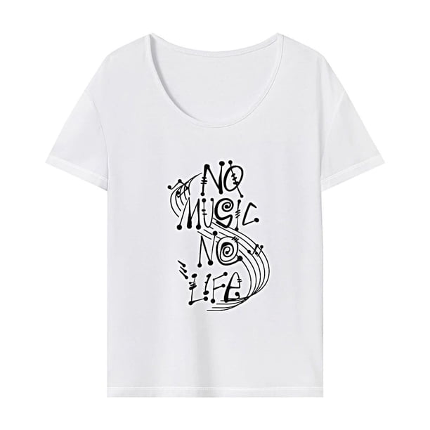 Camiseta para mujer verano simple traje femenino cuello redondo camiseta para el trabajo desplazamientos SG