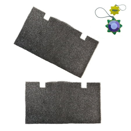 Series Heat Pump - HQRP 2-pack Foam Air Filter for Dometic Duo Therm Penguin 600312, 600315, 630025, 630035 Series Roof Top Air Conditioners & Heat Pumps + HQRP UV Meter