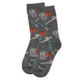 thumbnail image 6 of MeMoi Boys' Sports Rayon from Bamboo Crew Socks - Boys - Male, 6-7, Black, 6 of 9