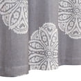 thumbnail image 4 of 2 Pcs Floral Print Tier Curtain, Rod Pocket Linen Blended Short Curtain, 4 of 9