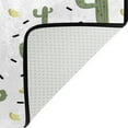 thumbnail image 7 of Hand Drawn Cactus Shower Curtain Set, with Rug and Shower Curtain, Waterproof and Durable, with Hooks, Bathroom, 60x72in Home Decor, 7 of 7