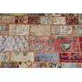 thumbnail image 5 of Beige Oushak Rug, Vintage Rug, Turkish Rug, Patchwork Rug, 2.5x6.4 ft Accent Rug, Rugs For Kitchen, Anatolian Rug, , Decorative Entry Rug, 5 of 10