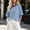 Blue, variant on Women's Compass Graphic Tee Crew Neck Short Sleeve Regular Fit Casual Lightweight Summer Top