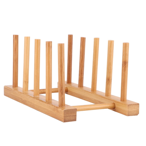 Rejilla de cocina Sincero, 4 rejillas, escurridor de platos, Bambú Moso
