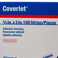 thumbnail image 5 of Coverlet Tan Fabric Adhesive Bandage Sterile 3/4 x 3" 100 per Box, 5 of 6
