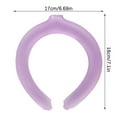 thumbnail image 2 of Neck Cooling Tube, Cool Neck Ring Ice Pillow Cooling Neck Wraps, Summer Heatstroke Prevention Wearable Cooling Neck Hanging Ice Pad, Hands Free Cold Gel Ice Pack, 2 of 6