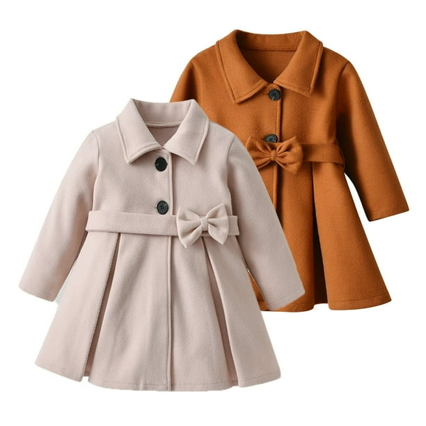 Trench Coat Childrens Designer Jackets And Coats Warm And Stylish