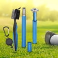 thumbnail image 2 of Juego Herramientas Limpieza Golf Likrtyny Cepillo Retráctil para Palos Golf Y Afilador Ranuras azul, 2 of 9