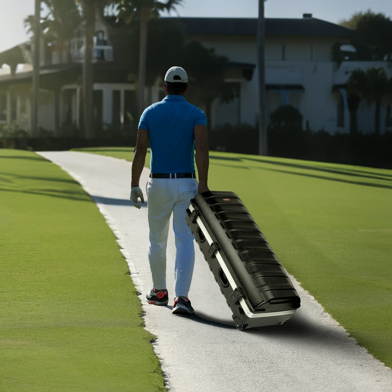 SKB Cases ATA Deluxe Standard Golf Travel Bag, Hard Plastic Club