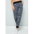thumbnail image 4 of Celeste Design Women's Stretch Sweatpants S-3X Jogger Pants in Plaid and Animal Print, 4 of 5
