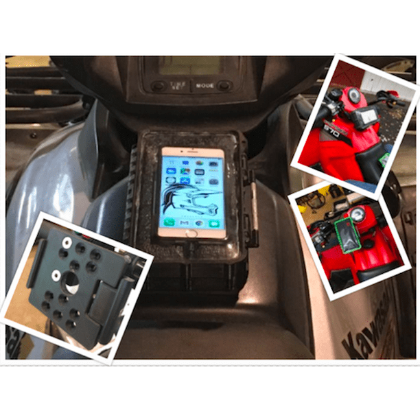 Phone Mount Case, SafeBox, Waterproof with touch screen, fits ALL