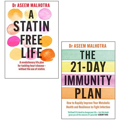 The 21-Day Immunity Plan, A Statin-Free Life -2 Books Collection