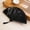 E, variant on Byujiro Black Ink Floral Imitation Silk Folding Decor Fan Foldable Fan with Long Hanging Tassel Vintage Stage Dance Performance Prop Portable Pocket Cooling Fan