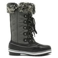thumbnail image 3 of DREAM PAIRS Women's River_1 Grey Mid Calf Winter Snow Boots Size 9 M US, 3 of 7