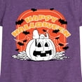 thumbnail image 3 of Peanuts - Peanuts Retro Halloween - Toddler & Youth Girls Short Sleeve Graphic T-Shirt, 3 of 6