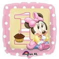 thumbnail image 2 of Minnie Mouse Party Supplies 1st Birthday Baby Minnie Balloon Bouquet Decoration, 2 of 7