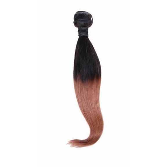 Brazilian Copper Ombre Silky Straight Hair Extensions