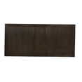 thumbnail image 3 of Expandable Dining Table for 8 with Leaf, Espresso Solid Wood Trestle Base Transitional Style, 3 of 6