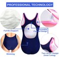 thumbnail image 2 of FFIY Womens One Piece Swimsuit Bathing Suit for Sport Athletic Training Exercise, 2 of 6